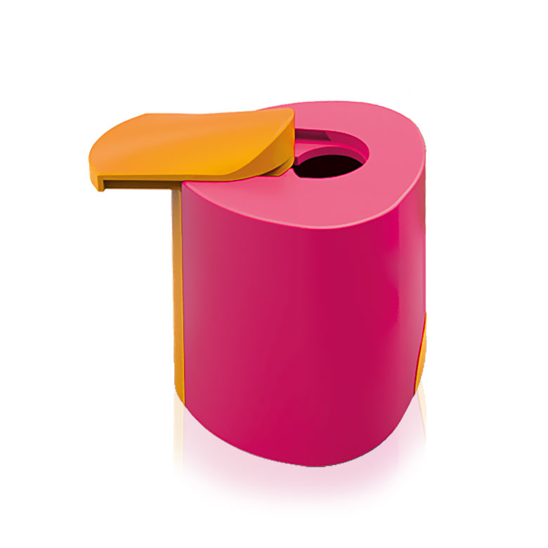 EISEN sharpeners - pre school sharpener #497 pink/orange